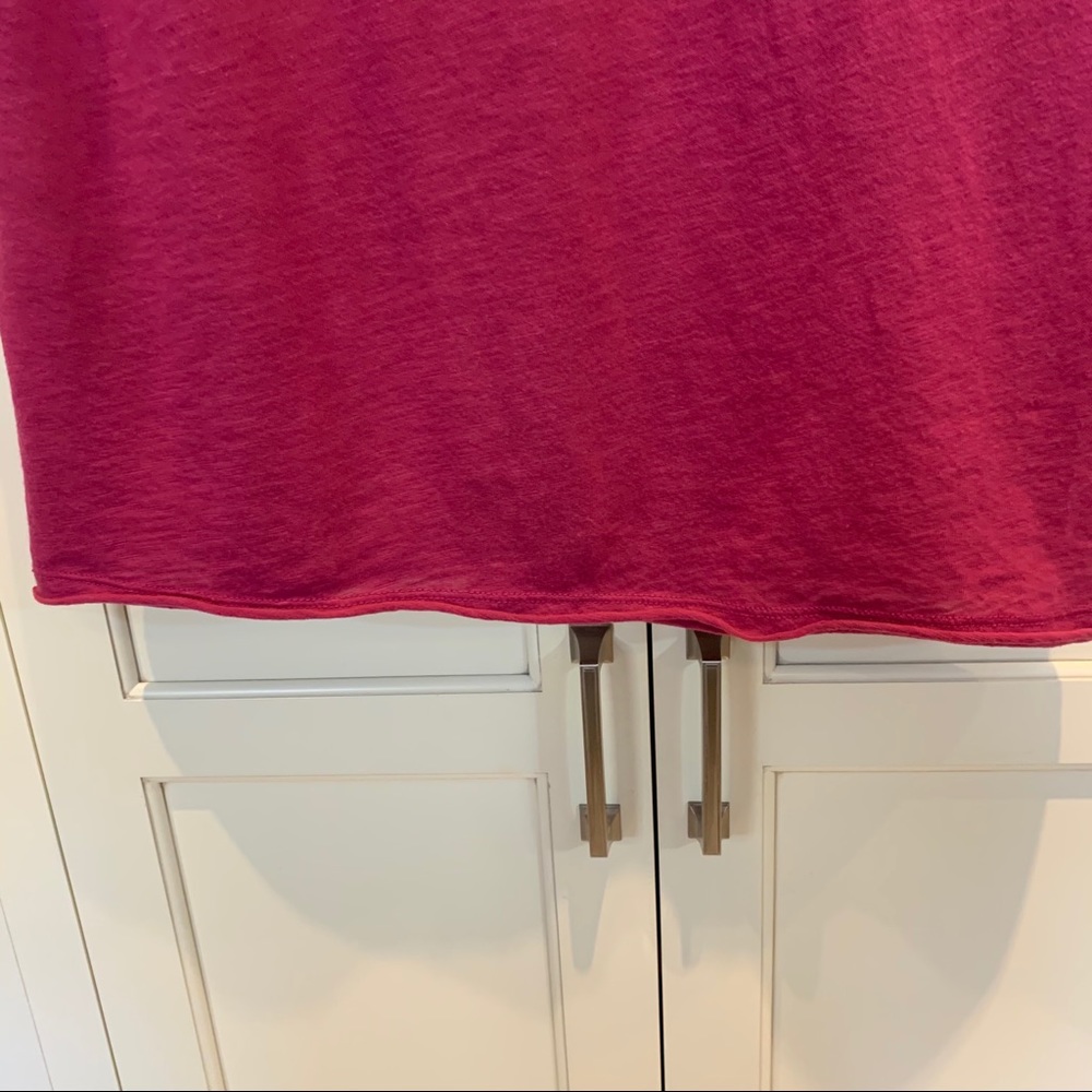 Free People Magenta T-Shirt - Picture 6 of 9